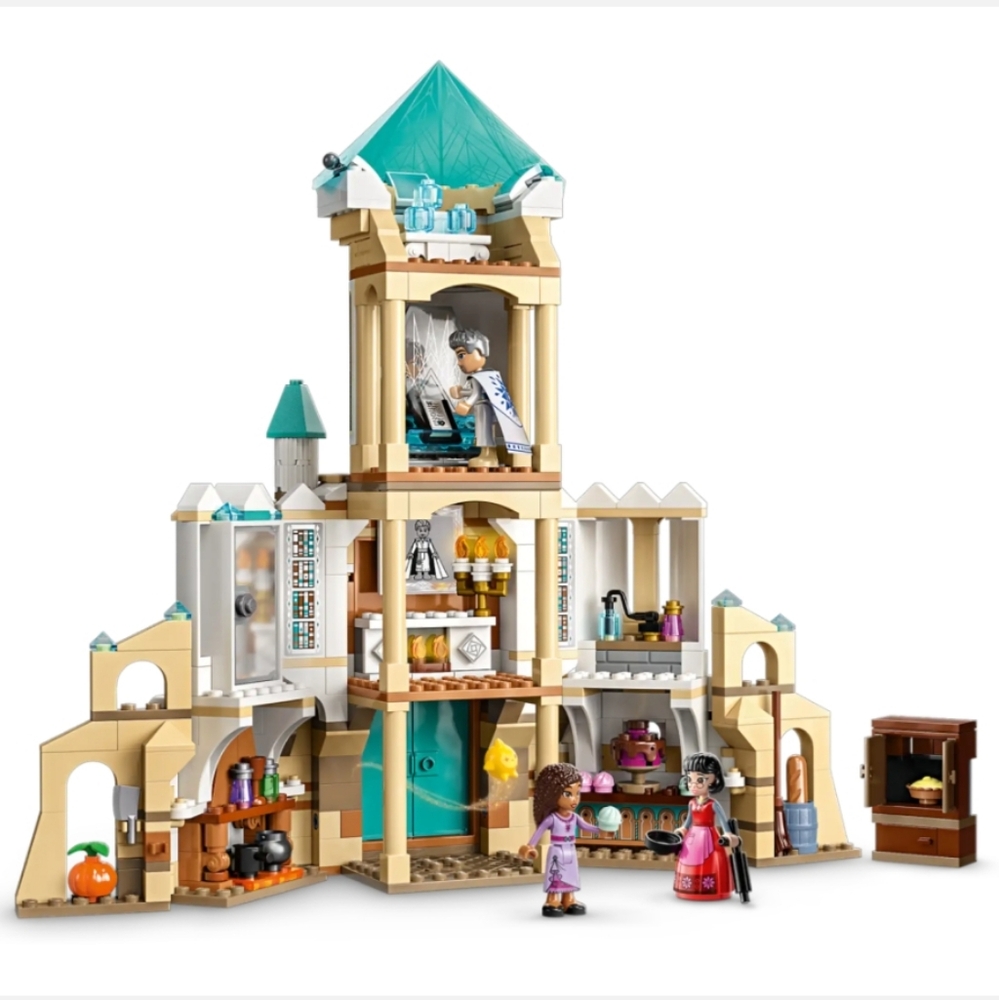 🧱NWT LEGO WISH DISNEY. Lego set 43224. King Maginifico's Castle. 613 pcs. - Picture 16 of 17